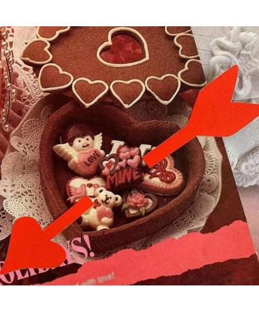 Didiseaon 20pcs Valentine's Day Cake Inserts Fruit Cake Bridal Shower Picks Appetizer Toothpicks Decorative Cake Inserts Red Decor Paper Cups Birthday Cake Decoration Dessert Arrow - Buy Online on GoSupps.com