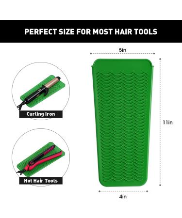 ZAXOP Silicone Mat Pouch for Hot Hair Tools - Resistant (Green) - Buy Online on GoSupps.com