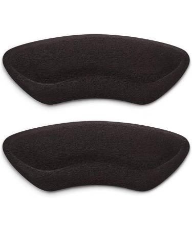 FLEXZENSE Comfort Grips - Prevent Heel Blisters from Shoe Lining - 1 Pair (Obsidian Black) - Buy Online on GoSupps.com