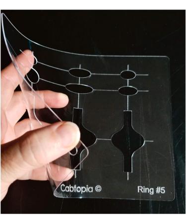 Cabtopia Jewelry Design Stencil - Ring 5 Template - Buy Online on GoSupps.com