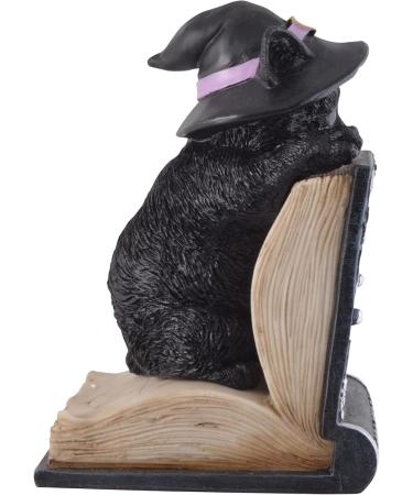 Buy Colorful Witch Cat Bookends - Perfect for Book Lovers & Halloween Decor | International Shipping Available - Buy Online on GoSupps.com