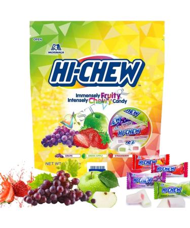 Hi-Chew Assorted Chewy Sweets Mix Fruity Flavours Double Layer Candy Pack 500g - Buy Online on GoSupps.com