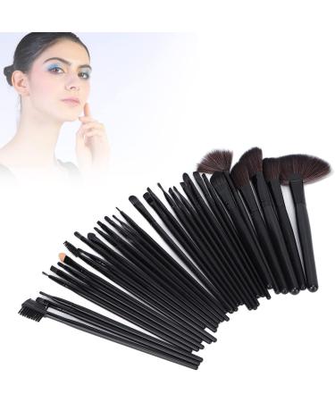 Verdant Touch Eyeshadow Brush 32-Piece Complete Makeup Brush Set Face Powder Brush Eyeshadow Brush Beauty Tool Black - Buy Online on GoSupps.com