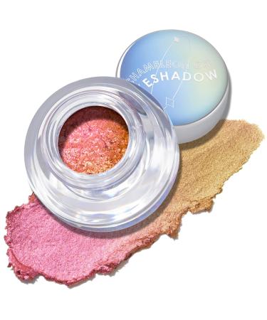 FOCALLURE Chameleon Cream Eyeshadow Intense Color Shifting Creamy Eye Shadows Highly Pigmented Metallic Shimmer Multi-Reflective Finishes Tequila Sunrise 03 Tequila Sunrise