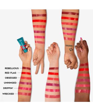 Urban Decay Hydromaniac Dewy Liquid Blush - Wrecked (Dusty Rose) 0.5 Fl. Oz | Vegan Cheek Tint with Kombucha & Marula Oil - Buy Online on GoSupps.com
