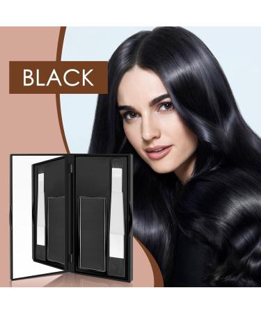 Root Cover Up Black Hairline Powder Root Touch Up Powder Hide Your Grey Roots and Bald Spots Quickly and Easily Root Cover Up Hair Toppers for Women & Men Hair Fibers for Thinning Hair 6.5g - Buy Online on GoSupps.com