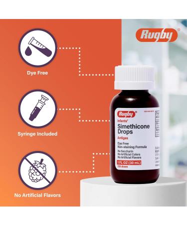 Infants Gas Relief Simethicone, 1 Fl Oz (Pack of 3) - Buy Online on GoSupps.com