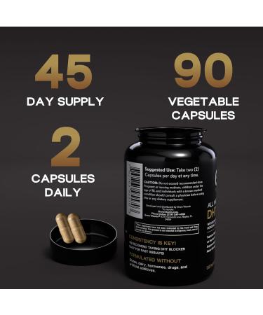 grow vitamin DHT Blocker for Hair Growth & Thickness Biotin, Saw Palmetto, Horsetail, Stinging Nettle, Fo-Ti Root Supports Stronger, Fuller Hair for Men & Women 90 Capsules - Buy Online on GoSupps.com