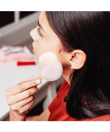POPETPOP Silicone Face Brush Household Face Brush Home Accessory Multi-Function Facial Brush Pore Cleansing Brush Washing Face Brush Face Accessory Accessories Silica Gel White Manual - Buy Online on GoSupps.com