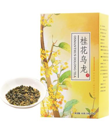 20 Count Natural Osmanthus Oolong Tea Fragrans Flower Leaves Bag for Family Friends - Buy Online on GoSupps.com