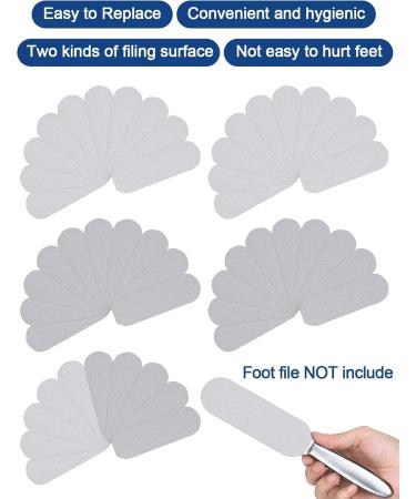 Kalolary 50PCs Footfish Replacement Pads - Double-Sided Pedicure Parts - Black Pack for Grooming & Care - Buy Online on GoSupps.com