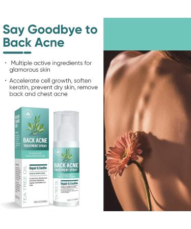 Maximum Strength Salicylic Acid Body Acne Treatment Spray for Teens - Suitable for All Skin Types - Buy Online on GoSupps.com