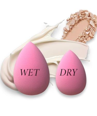 Original Pro Makeup Sponge Beauty Blender - Washable Reusable Vegan Foundation Blender (Pink) | Soft Foam for Flawless Blending - Buy Online on GoSupps.com