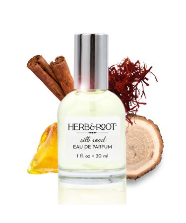 Herb & Root Amber Wood Spice Perfume Blend Rollerball or Eau de Parfum Notes of Saffron Cardamom Sandalwood Frankincense (Silk Road Eau de Parfum)