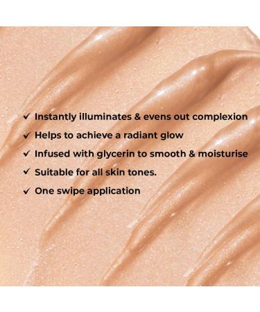 Makeup Revolution Bright Light Face Glow Brightening Skin Tint - Radiant Finish (Medium) - Buy Online on GoSupps.com