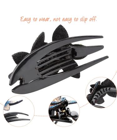 Haisheng 5-Piece Rhinestone Flower Hair Clips - Vintage Slipproof Hair Gripper & Pearl Hair Jewelry for Women & Girls - Perfect for Weddings & Styling - Buy Online on GoSupps.com