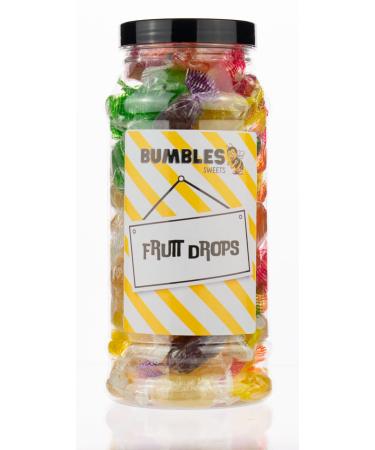 Fruit Drops Sweets Gift Jar