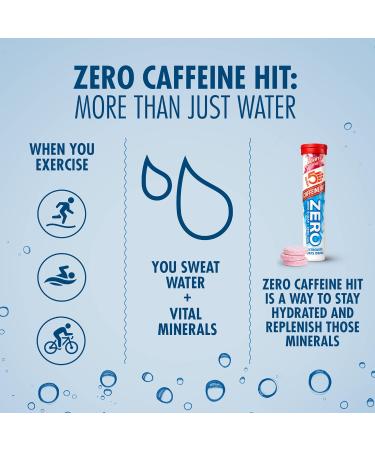 HIGH5 ZERO Caffeine Hit Electrolyte Hydration Tablets with Vitamin C (Berry, 20 Count) - Buy Online on GoSupps.com