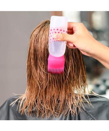 Lurrose Root Comb Applicator - 3pcs Hair Dye Bottles for Salon & At-Home Use | Effective Hair Dye Applicators - Buy Online on GoSupps.com