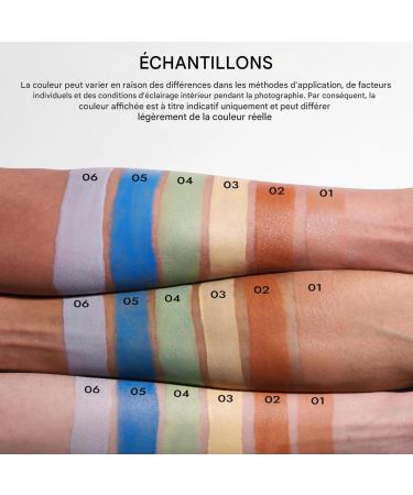 Complexion Concealer Full Coverage Concealer | 6 Pieces Scalable and Illuminating Moisturizing Contour Pencil for Skin Spots and Mature Skin - Buy Online on GoSupps.com