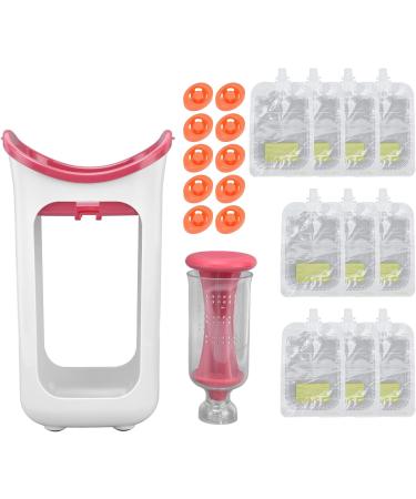 Highly Durable Baby Food Masher - Easy to Clean Blender for Home, School, and Camping (Red) - Buy Online on GoSupps.com