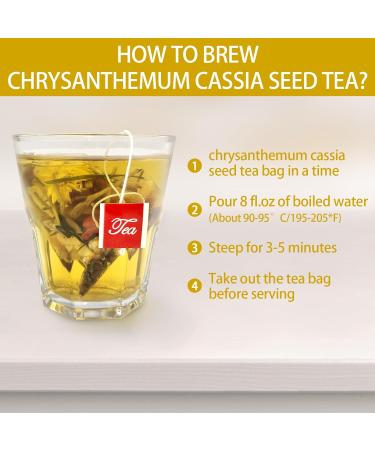 YHT Chrysanthemum Cassia Seed Liver Care Tea Chinese Herbals Tea Bag- 50 Counts - Buy Online on GoSupps.com