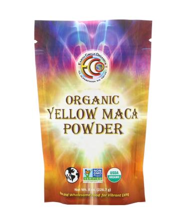 Earth Circle Organics Organic Yellow Maca Powder 8 oz (226.7 g)