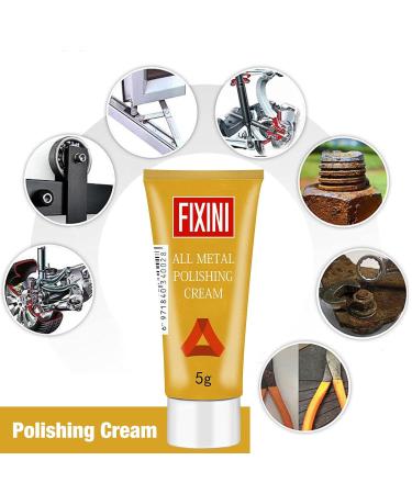 5g All Metal Polishing Cream Metal Cleaning Creme Gold Copper Silver Cleaner Stainless Steel Cleaner Tarnish Remover for auto Interior Accessories Polish Protector for Car Halatua - Buy Online on GoSupps.com