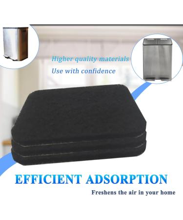 Purifylogix Odor-Absorbing Filter Refill Packs for Simpli-Magic Trash Can | Activated Carbon Deodorizers | Compatible with Built-In Odor Filter (Square 6 Pack) - Buy Online on GoSupps.com