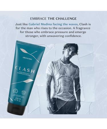 O Botic rio Clash Body Lotion for Men, Bold Foug re Fresh Fragrance & Lightweight Hydration, 6.76 Ounce (200ml) - Buy Online on GoSupps.com