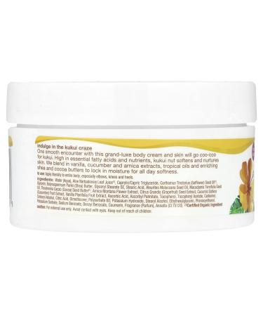 ALBA BOTANICA BODY CREAM KUKUI NUT 6.5 OZ - Buy Online on GoSupps.com