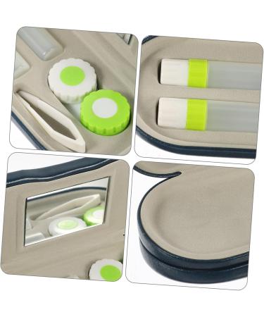 Buy Solustrie 2-in-1 Double-Layer Glasses Case | Hard Case for Glasses & Contacts - International Shipping Available - Buy Online on GoSupps.com