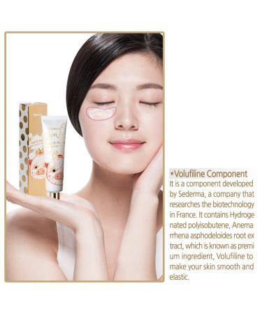 Elizavecca Gold CF-Nest White Bomb Eye Cream 30ml - Anti-Wrinkle Functionality - Buy Online on GoSupps.com
