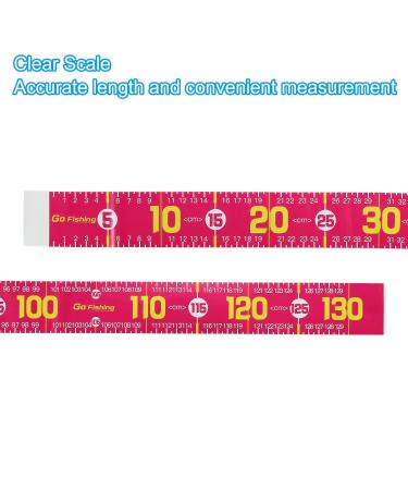 PATIKIL Self-Adhesive Fish Ruler - 51 Waterproof Fish Tape Measure Sticker for Fishing Boat Kayak and Workbench - Rose Red - Buy Online on GoSupps.com