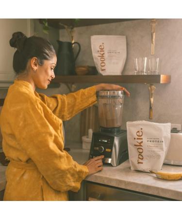 Rookie Wellness Pea Protein Powder - Vegan Meal Replacement Multivitamin & Mineral Blend Sugar & Gluten Free Vanilla (30 Servings - Buy Online on GoSupps.com