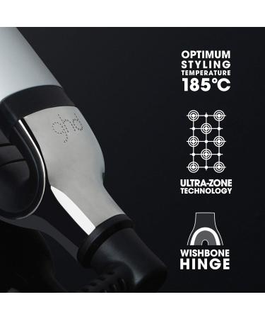 ghd Platinum+ Styler - Professional Smart Hair Straighteners | Ultra Gloss Plates | White - Buy Online on GoSupps.com