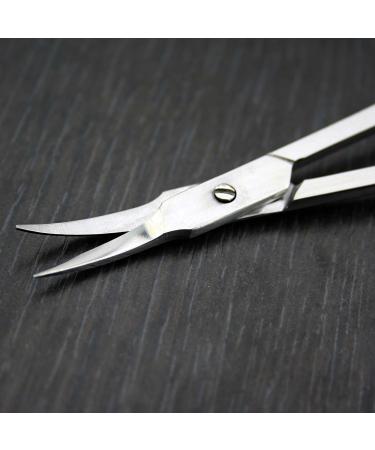 Stainless Steel Super Sharp Cuticle Nail Scissor for All Types of Nails - Buy Online on GoSupps.com