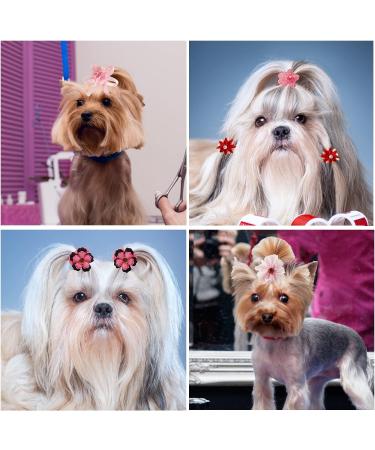 50 PCS Cute Flower Baby Hair Ties for Girls | Soft Seamless Cotton Elastic Hair Ties for Toddlers and Infants - Buy Online on GoSupps.com