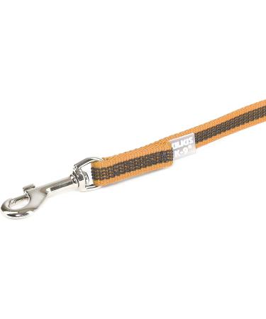 IDC Color & Gray Rubberized Leash - 14mm x 3m with Loop | Durable Orange-Gray Dog Leash for International Shipping - Buy Online on GoSupps.com