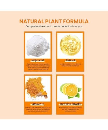 Organic Turmericsoap For Darkspots Turmericsoap For Skin Brightening And Clearing Formula Natural Turmericsoap Bar mzq260 (Yellow One Size) 1 count (Pack of 1) Yellow - Buy Online on GoSupps.com