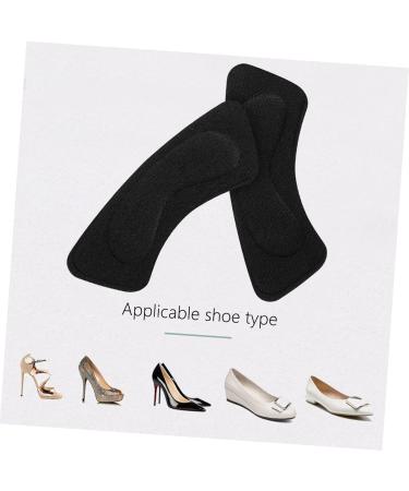 NOLITOY 16 Pairs High Heels Stickers | Heel Grips for Comfort & Protection | Black Heel Inserts for Men & Women | Durable Polyester 4D Design - Buy Online on GoSupps.com