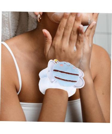 FRCOLOR 4pcs Face Wash Wristband Plush Hair Scrunchies Elastic Makeup Towel Adjustable Hair Band Elastic Scrunchy Ties Absorbent Wristbands Wash Arm Towel Flannel Elasticity South Korea - Buy Online on GoSupps.com