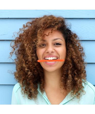 CLISPEED Correcteur de Sourire en Silicone Orange Entra neur de L vres Compact et Ergonomique pour Remodelage et Resserrement des Muscles Bouche Exerciseur Buccal Portable pour Soins du - Buy Online on GoSupps.com