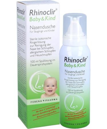Rhinoclir Baby & Child Nasal Shower 100ml - Relief for Congestion | International Shipping - Buy Online on GoSupps.com