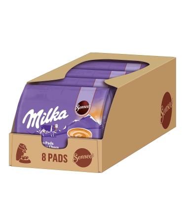 Buy Senseo Milka Cocoa Pads - 40 Compatible Pads (Pack of 5) - 560g for 40 Delicious Chocolate Drinks - Buy Online on GoSupps.com