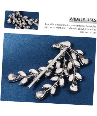 DOITOOL Rhinestone Hair Clip Girls Hair Clips Hair Clips for Girls Diamonds Hair Clip Wedding Hair Pins Diamond Hair Clips Crystal Bobby Zinc Alloy Bride Horse Eye Hair up - Buy Online on GoSupps.com