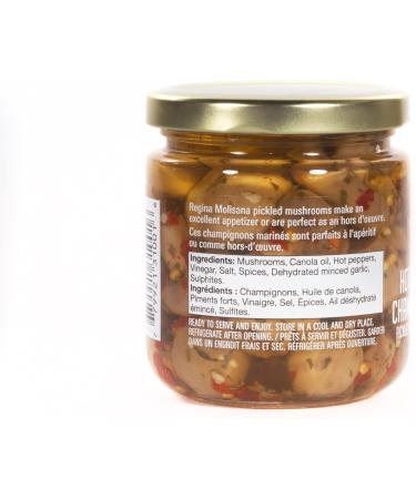 Regina Molisana Hot Pickled Mushrooms in Oil 250 milliliters Hot Mushrooms - Buy Online on GoSupps.com