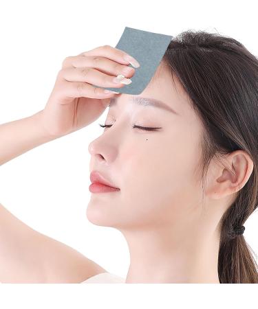 PATKAW 300 Sheets of Oil Blotting Sheets for Face Oil Absorbing Sheets Blotting Paper Oil Absorbent Pads Face Oil Wipes Oil Control Paper for Oily Skin Care Grey - Buy Online on GoSupps.com