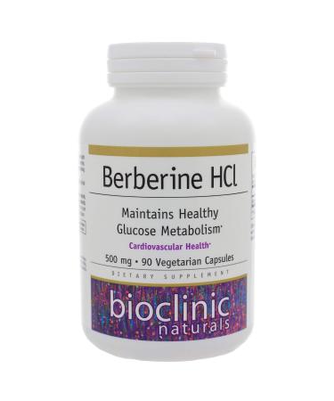 Bioclinic Naturals Berberine HCL 500 mg 90 Caps