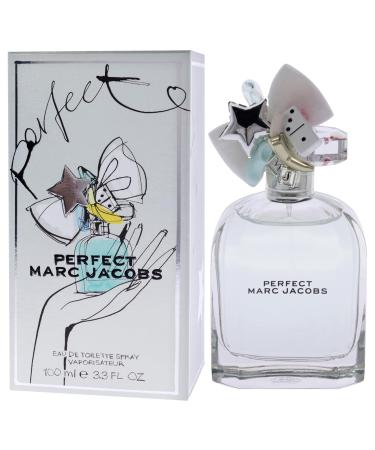 Marc Jacobs Perfect by Marc Jacobs for Women - 3.3 oz EDT Spray Floral 3.4 Ounce (Pack of 1) - Buy Online on GoSupps.com